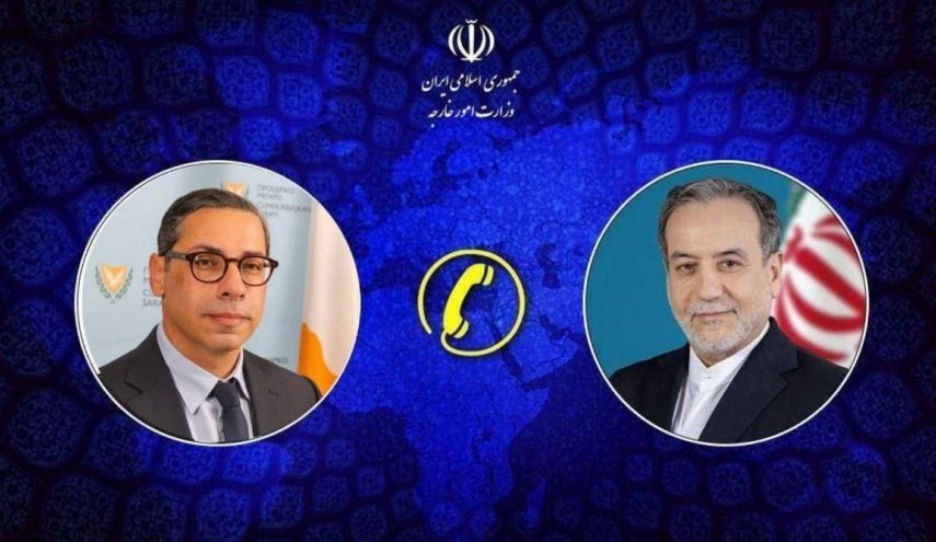 تماس تلفنی وزیر امور خارجه قبرس با وزیر امور خارجه جمهوری اسلامی ایران