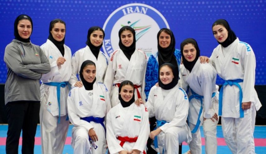 تیم ملی کاراته بانوان ایران قهرمان آسیا شد