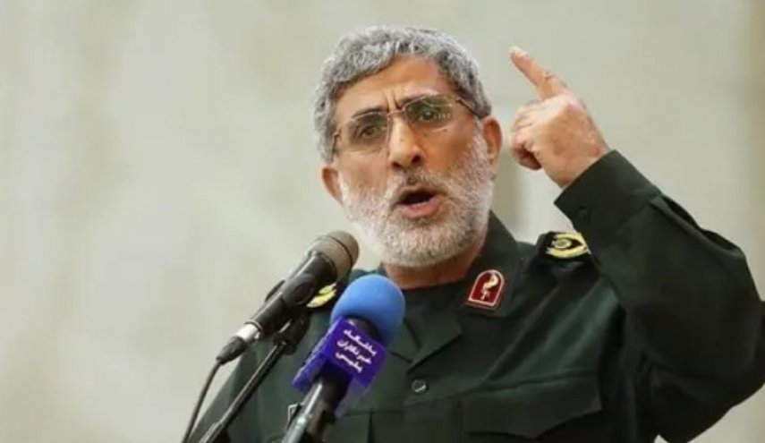 هشدار قاآنی به صهیونیست‌ها؛ باید سراسر لبنان را ترک کنید