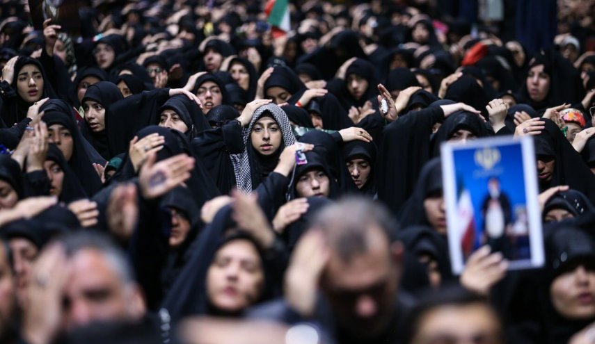 برگزاری آیین شام غریبان در جوار مقتل قائد شهید انقلاب