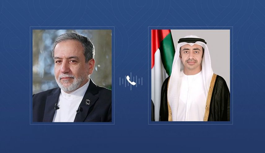 رایزنی تلفنی وزرای خارجه ایران و امارات