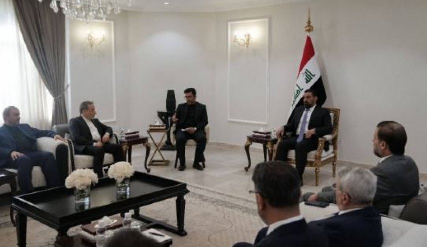 دیدار عراقچی با رئیس پارلمان عراق