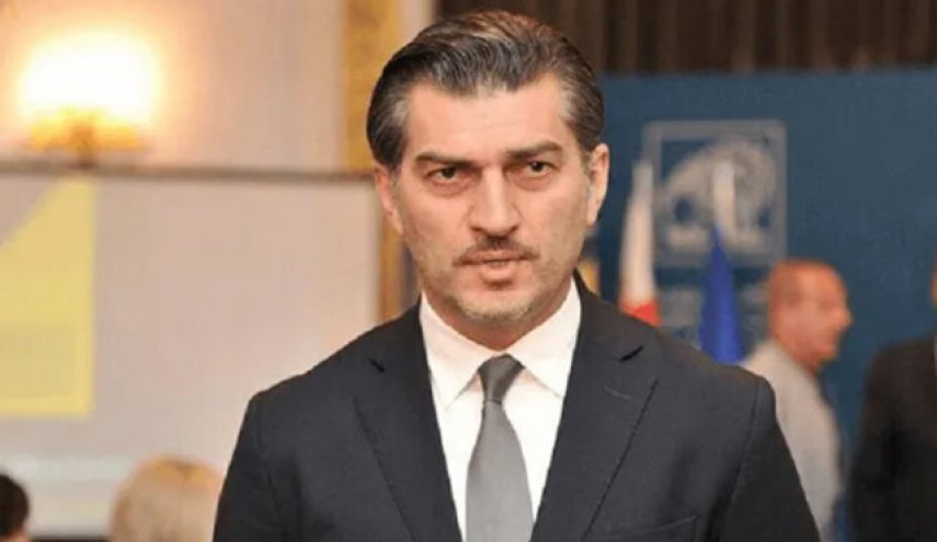 حضور رئیس جمهور گرجستان در مراسم تشییع رهبر شهید