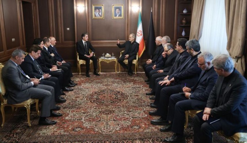 بزشكيان: موقف إقليم كردستان الحكيم أحبط المؤامرات على حدودنا الغربية
