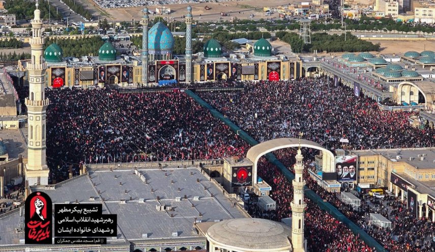 وداع میلیونی با امام شهید در شهر مقدس قم/ بدرقه باشکوه امام مجاهد