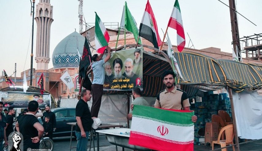 عراقی‌ها، آماده برای بدرقۀ امام مجاهد شهید
