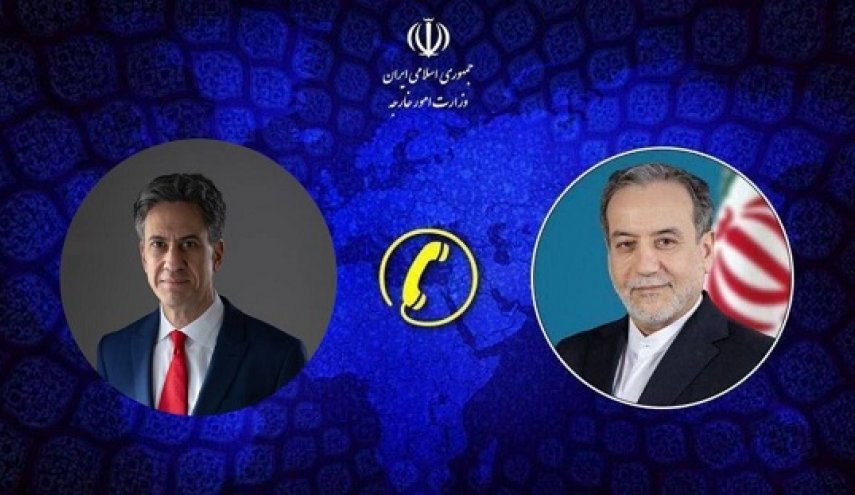 تماس تلفنی وزرای خارجه ایران و انگلیس 