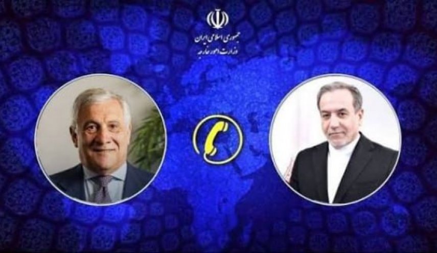 گفتگوی تلفنی وزیر خارجه ایتالیا با عراقچی