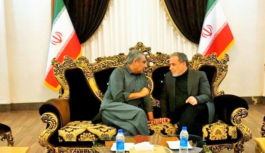 مباحثات بين عراقجي ووزير الداخلية الباكستاني في مدينة مشهد