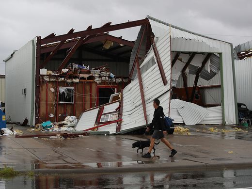تازه ترین جزئیات از شدیدترین طوفان ۱۲ سال اخیر آمریکا+تصاویر