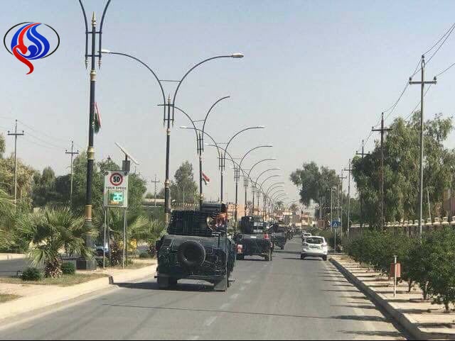 خانقین در کنترل الحشد الشعبی و پلیس مرکزی عراق + تصاویر