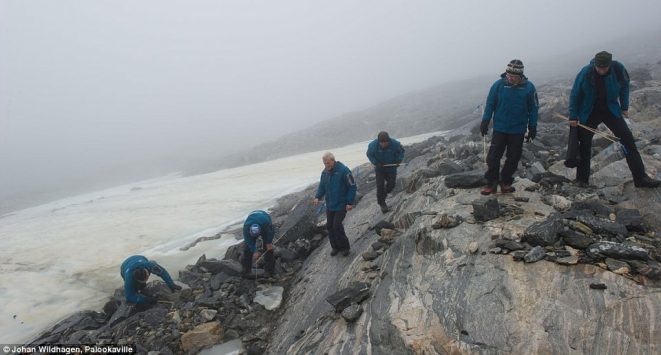 ذوبان جبل جليدي بالنرويج والكشف عن "مفاجأة كبرى"!