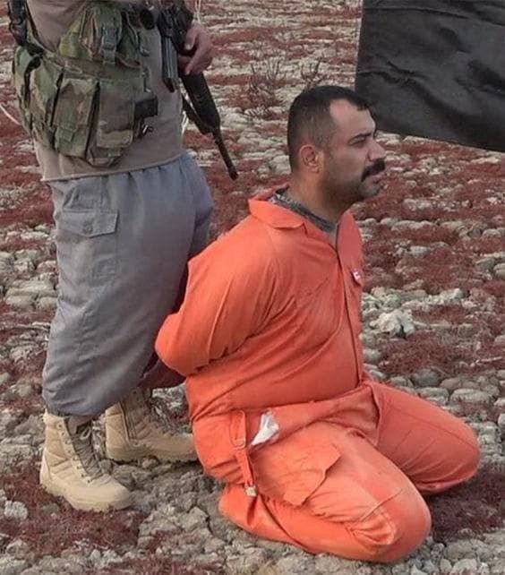 "داعش" يعدم ضابطا في وزارة الداخلية العراقية بعد أيام على اختطافه (صورة) 