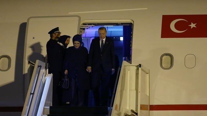  أردوغان يصل إلى السعودية في زيارة رسمية (صورة)
