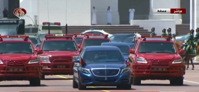 استقبال رسمی سلطان عمان از آیت‌الله رئیسی + تصاویر