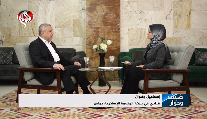 گفتگو اسراء البحیصی خبرنگار العالم در فلسطین با اسماعیل رضوان 