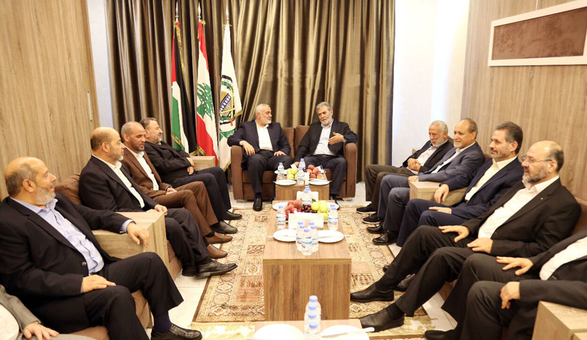 دیدار رهبران حماس و جهاد اسلامی در بیروت؛ تاکید بر راهبرد مقاومت فراگیر در برابر اشغالگران 