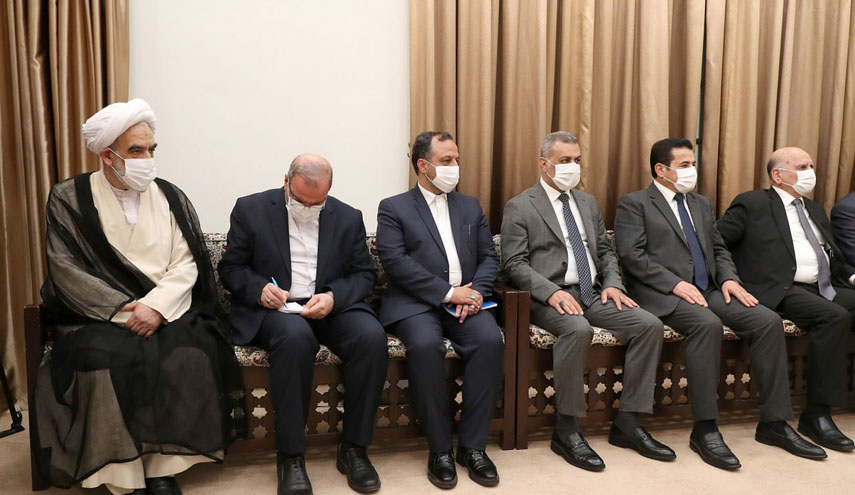 رئیس‌ جمهور عراق با رهبر معظم انقلاب دیدار کرد+ تصاویر