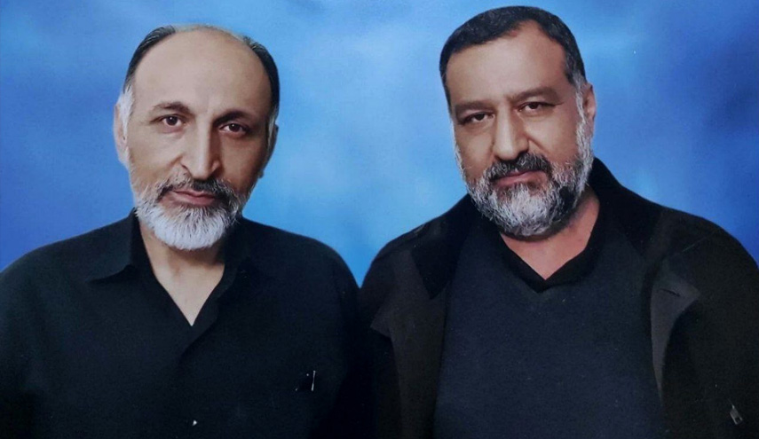 شهید موسوی در کنار شهید حجازی