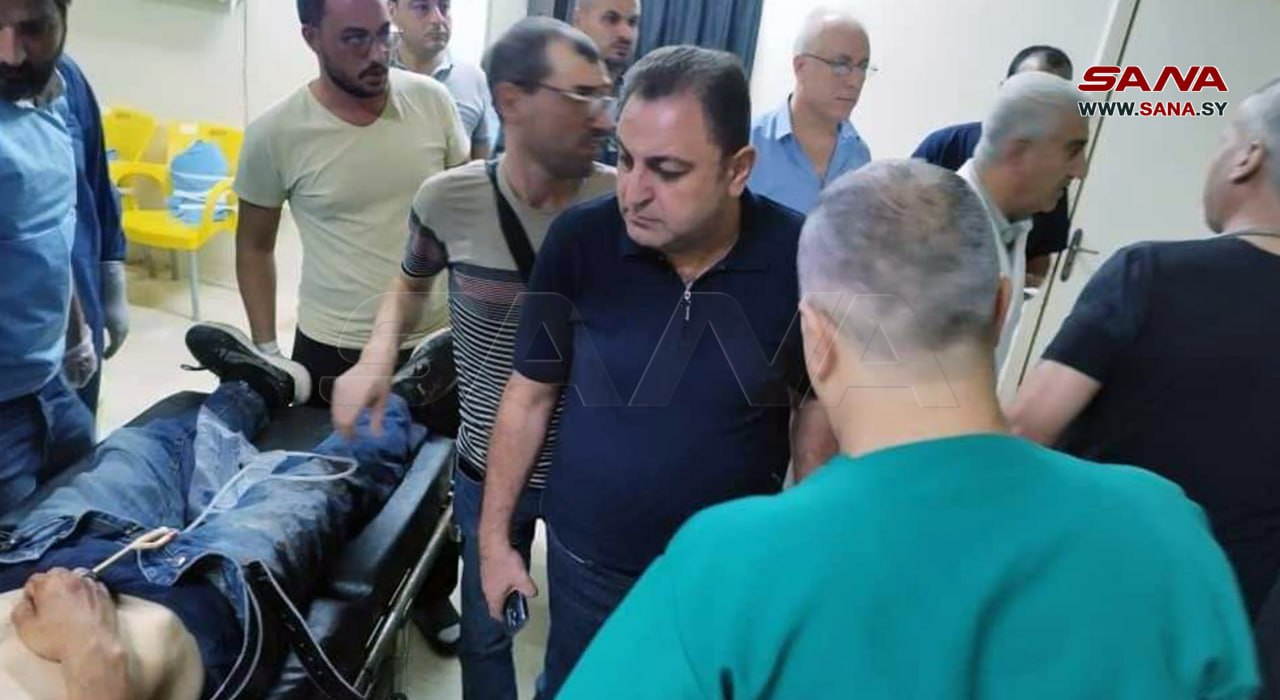 شهداء وجرحى في عدوان اسرائيلي على المنطقة الوسطى بسوريا